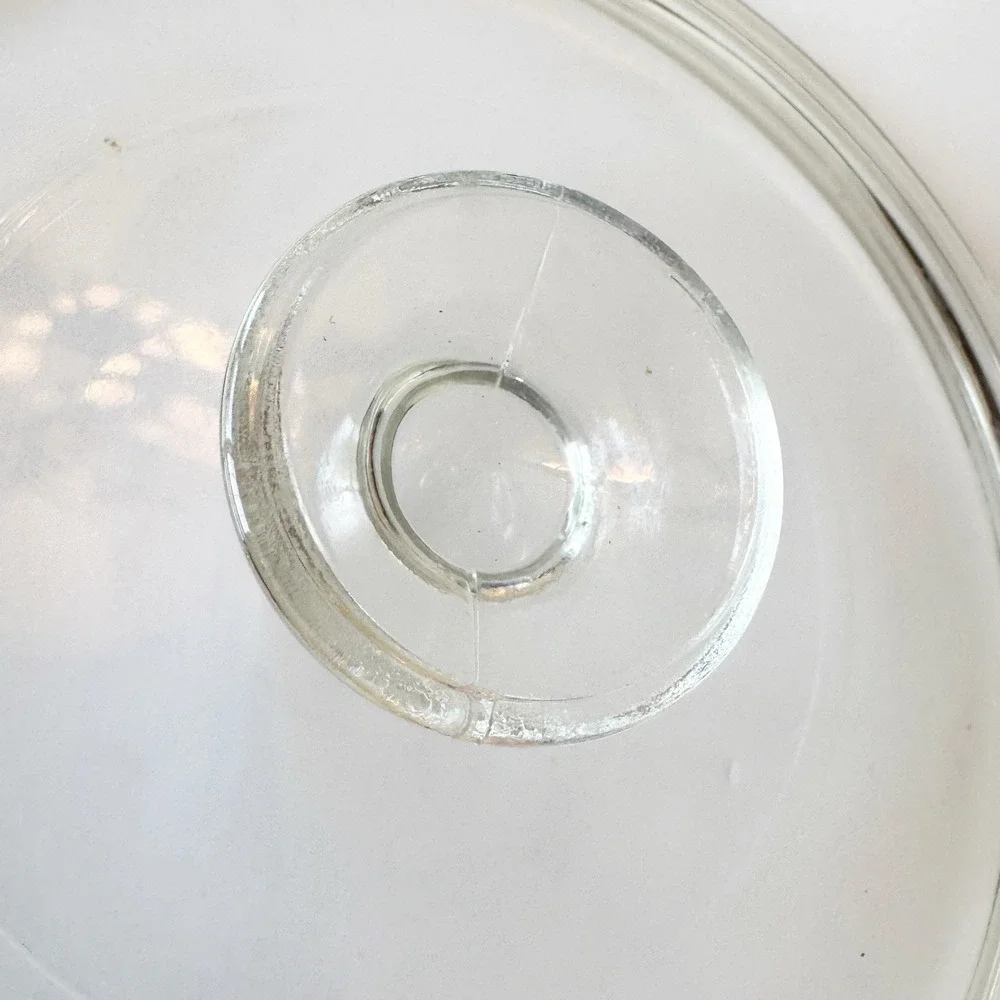 Pyrex G1C Clear Glass Round Replacement Casserole Lid 8.75